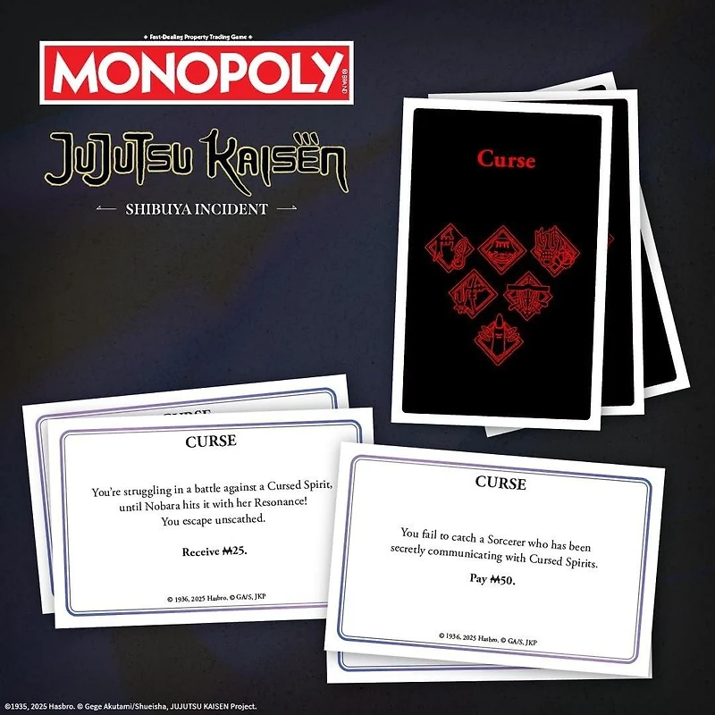 Monopoly: Jujutsu Kaisen Board Game