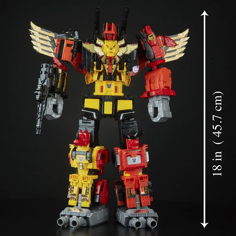 Hasbro Transformers Power of the Primes Titan Class Predaking Combiner Action Figure Set