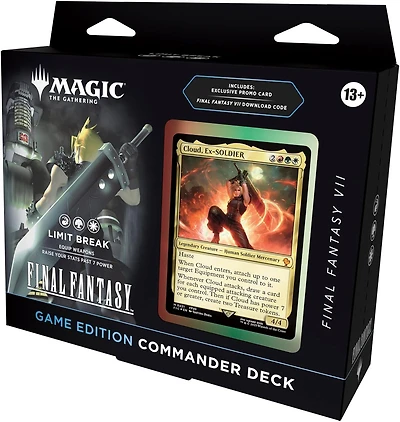 Magic: The Gathering Final Fantasy VII Commander Deck (Game Edition)