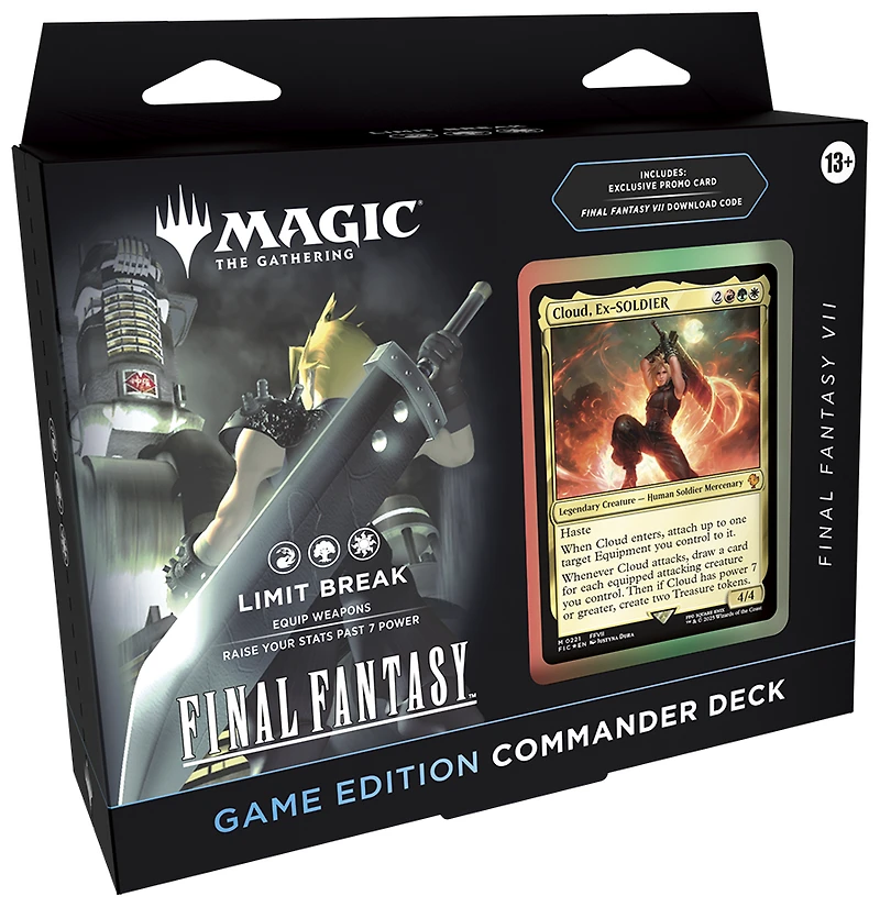 Magic: The Gathering Final Fantasy VII Commander Deck (Game Edition)