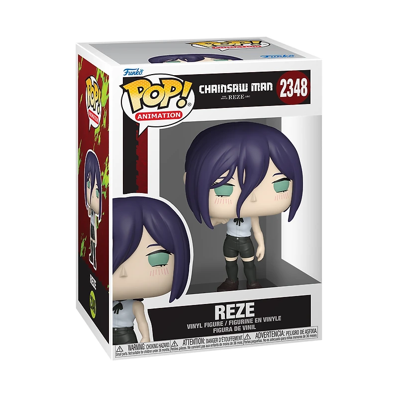 Funko POP! Animation: Chainsaw Man The Movie: Reze Arc - Reze (or Chase) 3.8-in Vinyl Figure