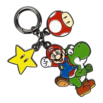 Super Mario Multi-Charm Keychain