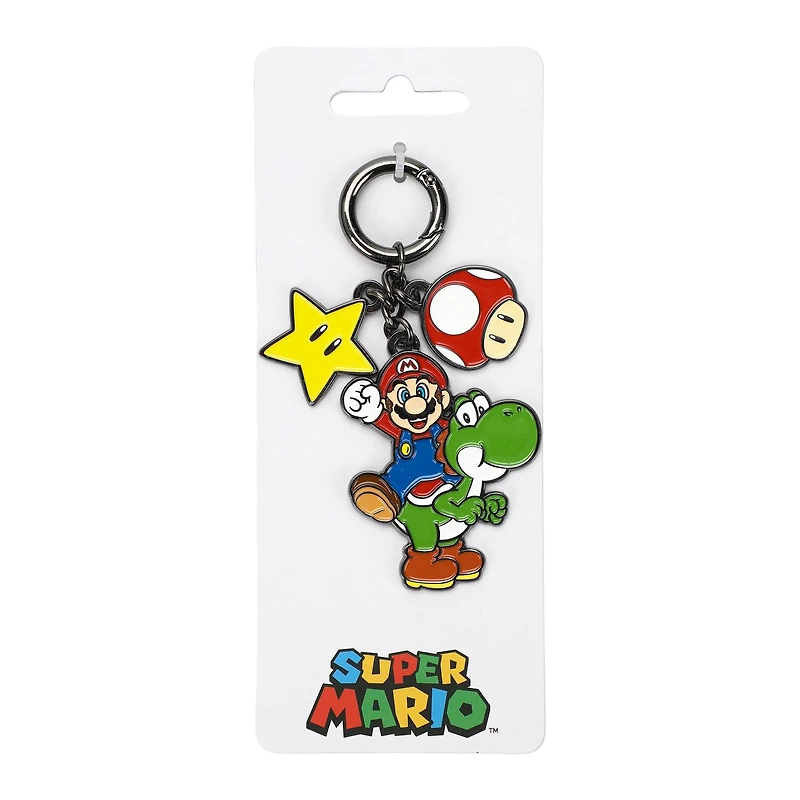 Super Mario Multi-Charm Keychain