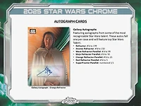 2025 Topps Chrome Galaxy Star Wars Hobby Box