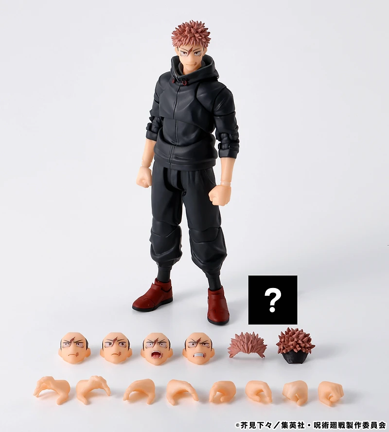 Tamashii Nations S.H.Figuarts Jujutsu Kaisen Yuji Itadori (Sukuna's Vessel) 5.9-in Action Figure