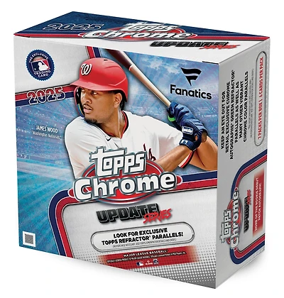 2025 Topps Chrome Updates Baseball Mega Box