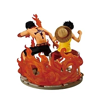 Bandai One Piece Revible Moment Ichibansho Ace and Luffy (Dramatic Memories) 6-in Figure