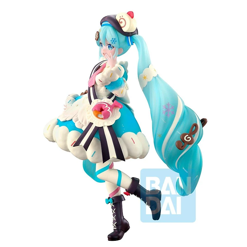 Bandai Vocaloid Ichibansho Snow Miku (2026 Ver.) 7.1-in Figure