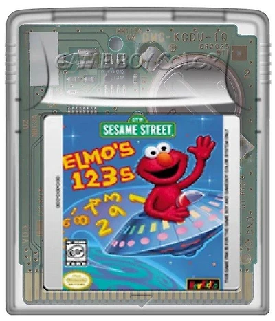 Sesame Street Elmo's 123s - Game Boy Color