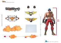 HIYA Exquisite Basic Series Contra Operation Galuga Lance Bean 6-in Action Figure