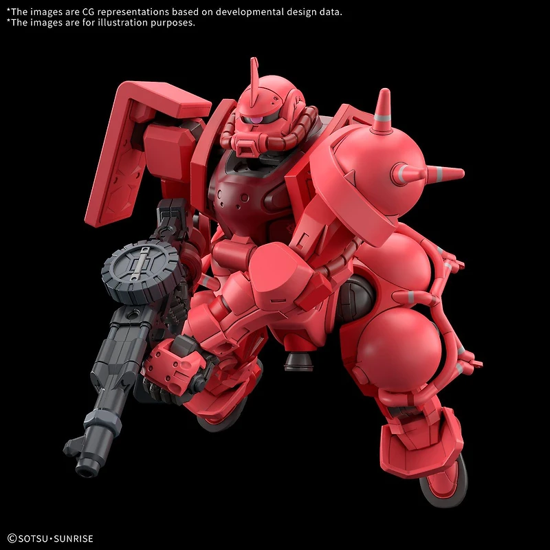 Bandai Hobby Mobile Suit Gundam: GQuuuuuuX Char's Zaku (GQ) HG 1/144 Model Kit