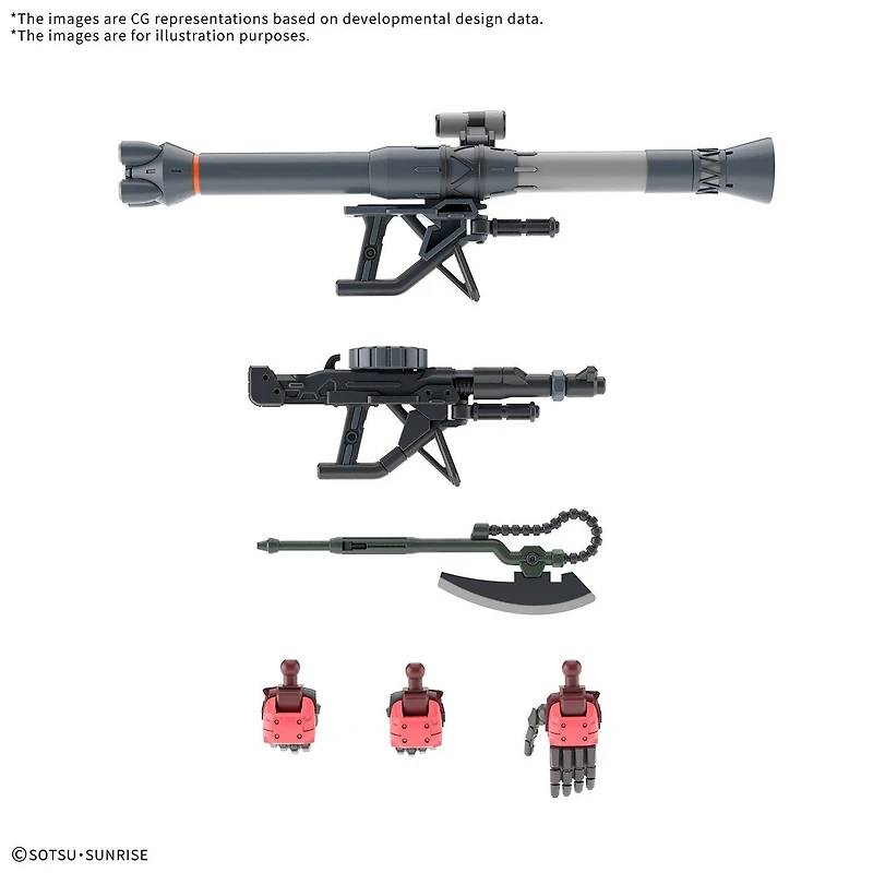 Bandai Hobby Mobile Suit Gundam: GQuuuuuuX Char's Zaku (GQ) HG 1/144 Model Kit