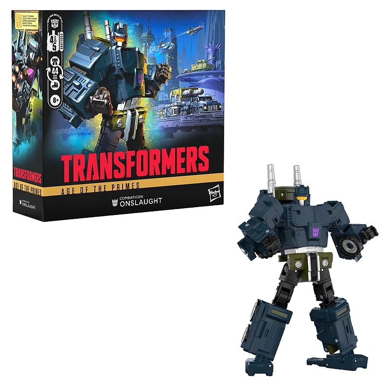 Hasbro Transformers Age of the Primes Commander Class Combaticon Onslaught 6.75-in Action Figure