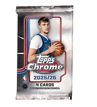 2025-26 Topps Chrome Basketball Mega Box