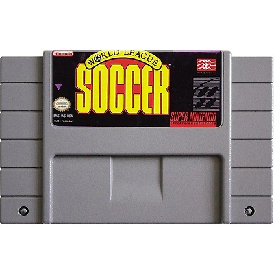 World League Soccer - Super Nintendo