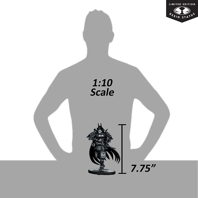 McFarlane Toys DC Direct Batman Ninja (Batman Black and White) Limited Edition 7.75-in Statue