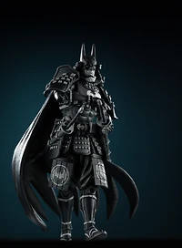 McFarlane Toys DC Direct Batman Ninja (Batman Black and White) Limited Edition 7.75-in Statue