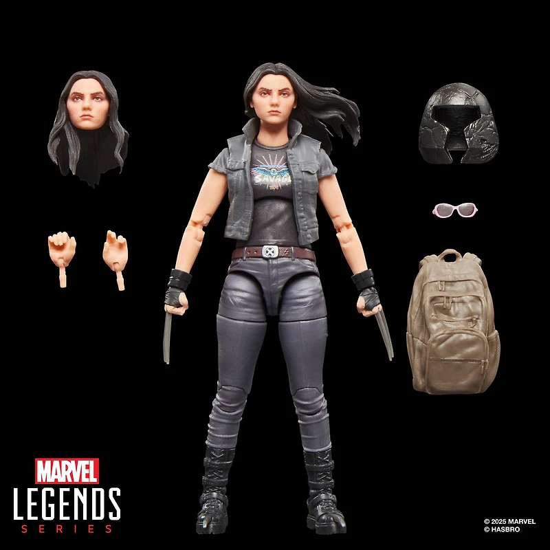 Hasbro Marvel Legends Series Deadpool and Wolverine X-23 Movie 6-in Action Figure