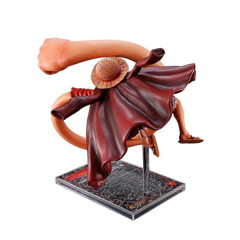 Bandai One Piece Ichibansho Monkey D. Luffy (One Piece Card Game) 7.9-in Figure
