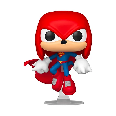 Funko POP! Heroes: DC Sonic the Hedgehog Knuckles as Superman 4.1-in Vinyl Figure