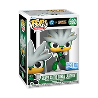 Funko POP! Heroes: Sonic the Hedgehog x DC Comics Silver as the Green Lantern 5.3-in Vinyl Figure