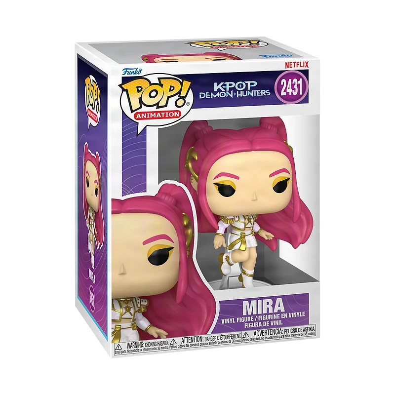 Funko POP! Animation: KPop Demon Hunters Mira 4.2-in Vinyl Figure