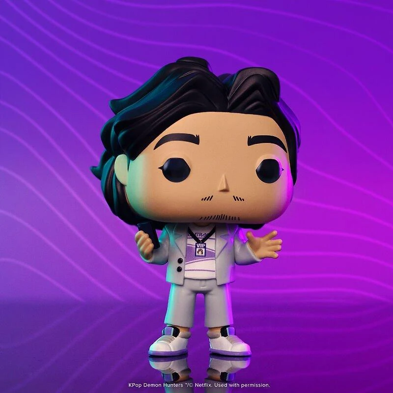 Funko POP! Animation: KPop Demon Hunters Bobby 4.2-in Vinyl Figure