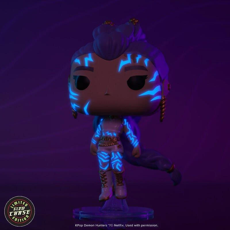 Funko POP! Animation: KPop Demon Hunters Rumi (Chase) 4.8-in Glow-in-the-Dark Vinyl Figure
