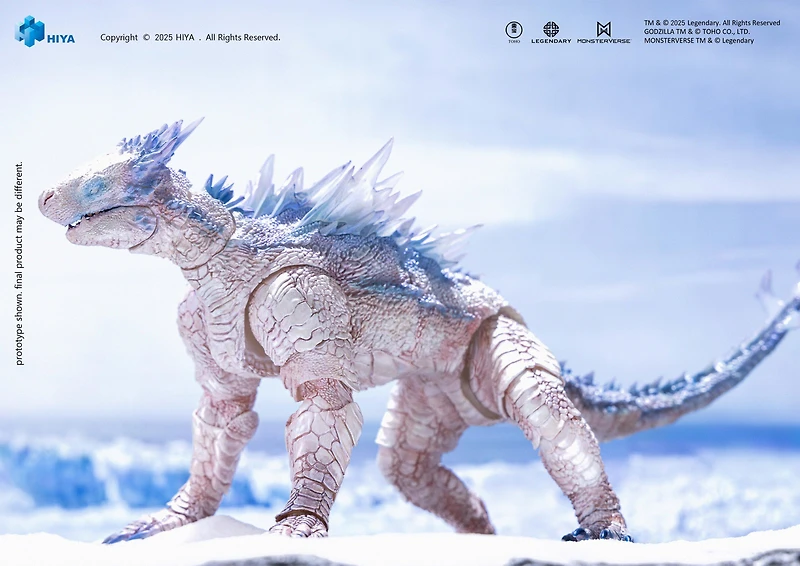 HIYA Exquisite Basic Series Godzilla x Kong: The New Empire Shimo (Frost Bite Blast Ver.) 6.69-in Action Figure