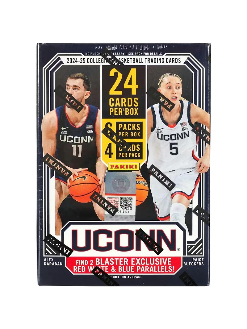 2025 Panini UConn Basketball Blaster Box