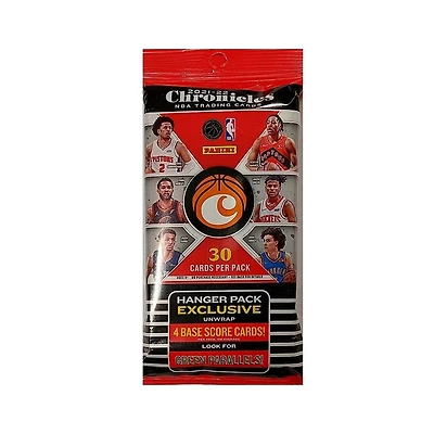2021-22 Panini Chronicles NBA Basketball Hanger Pack (Green Parallels)