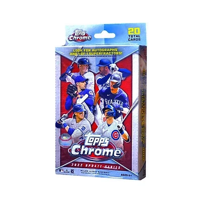 2022 Topps Chrome Update Series MLB Baseball Hanger Box (Pink Wave Parallels)