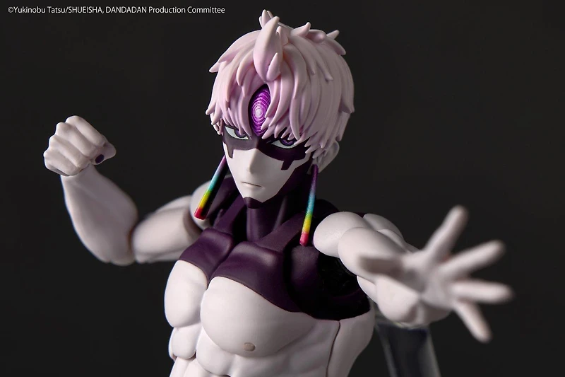 HIYA Revoltech Dandadan Jiji Transformed Action Figure