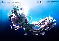 HIYA Exquisite Basic Series None Scale 15.7 Inch Godzilla x Kong The New Empire Tiamat Action Figure