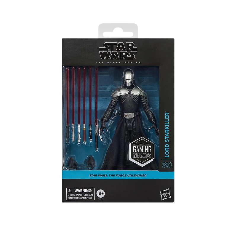 Hasbro Star Wars: The Black Series Gaming Greats Lord Starkiller (The Force Unleashed) Deluxe 6-in Action Figure