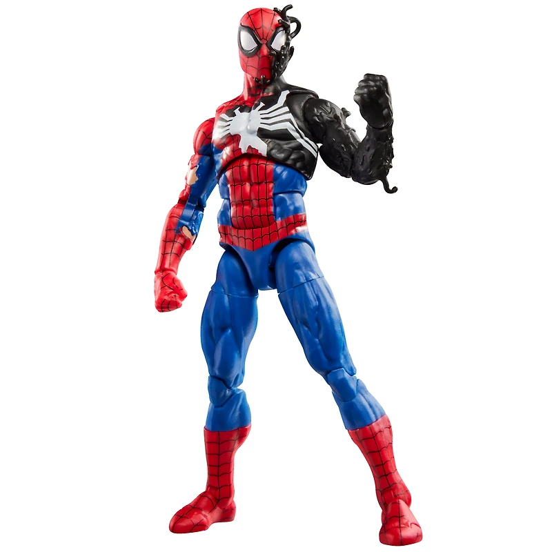 Hasbro Marvel Legends Retro Series Secret Wars Spider-Man (Alien Costume) 6-In Action Figure