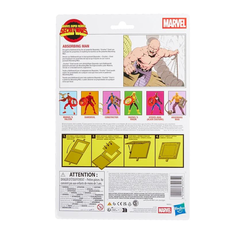 Hasbro Marvel Legends Series Retro Secret Wars Absorbing Man 6-In Action Figure