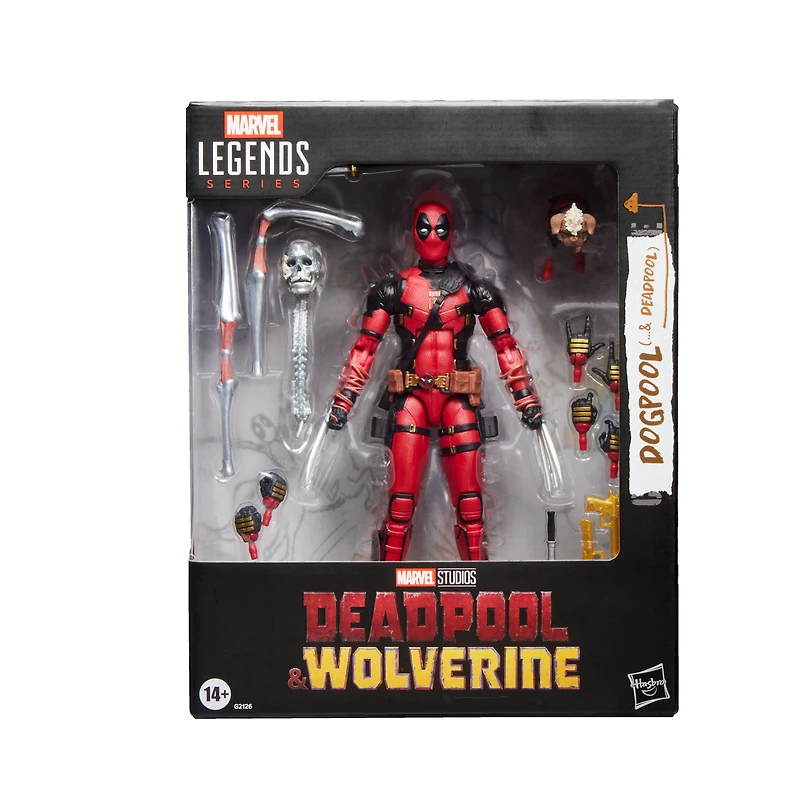 Hasbro Marvel Legends Series Dogpool and Deadpool - Deadpool and Wolverine Deluxe Action Figure Set