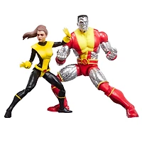 Hasbro Marvel Legends Series X-Men Kitty Pryde and Colossus 6-in Action Figure Set