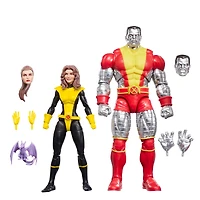 Hasbro Marvel Legends Series X-Men Kitty Pryde and Colossus 6-in Action Figure Set