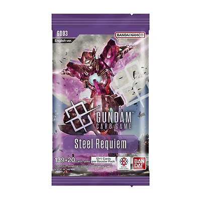 Gundam Card Game: Steel Requiem Booster Pack (GD03)