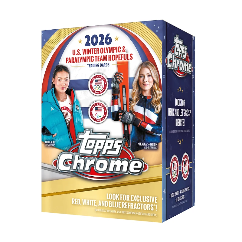 2026 Topps Chrome US Olympics Value Box