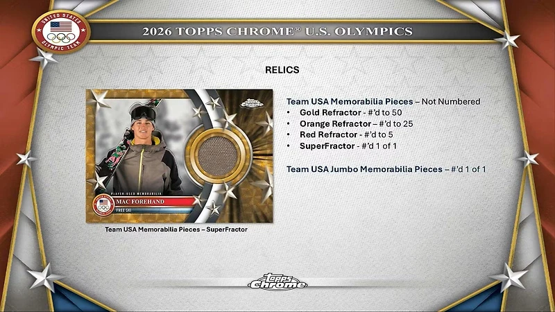 2026 Topps Chrome US Olympics Value Box
