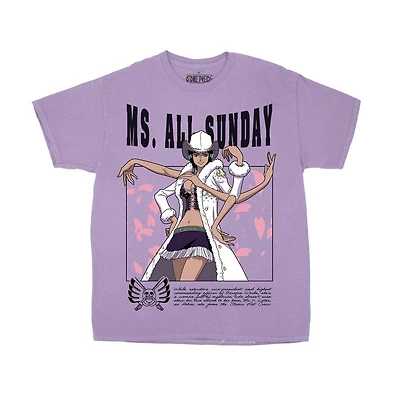 One Piece Miss All Sunday (Nico Robin) Unisex Graphic T-Shirt GameStop Exclusive