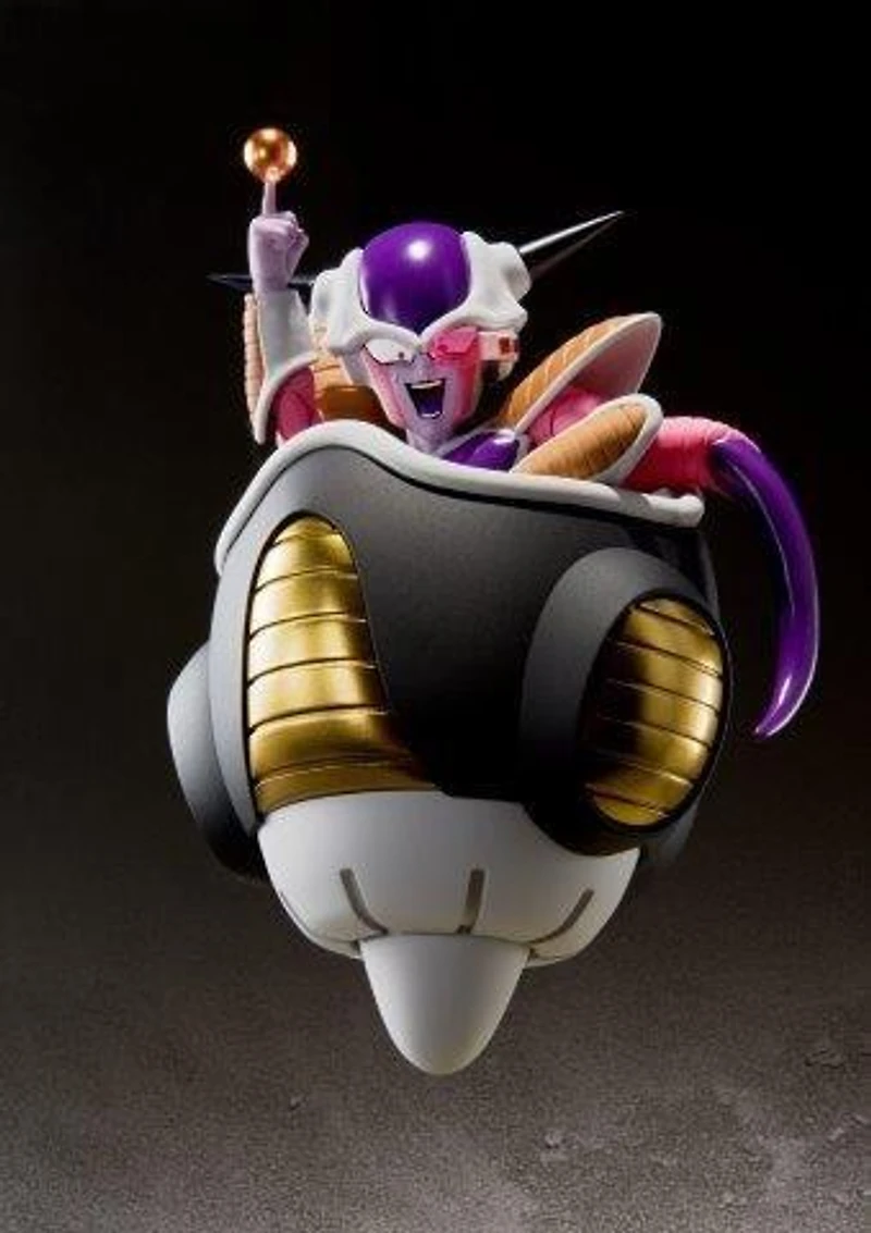Tamashii Nations Dragon Ball Z S.H.Figuarts Frieza First Form and Frieza Pod 4.3-in Figure (Reissue)