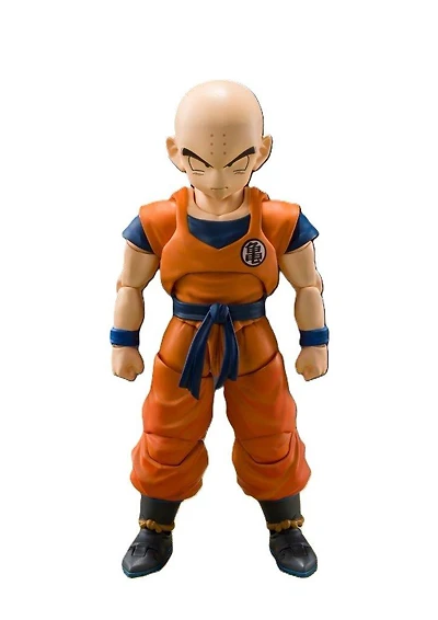 Tamashii Nations Dragon Ball Z S.H.Figuarts Krillin (Earth's Strongest Man) 4.5-in Figure (Reissue)