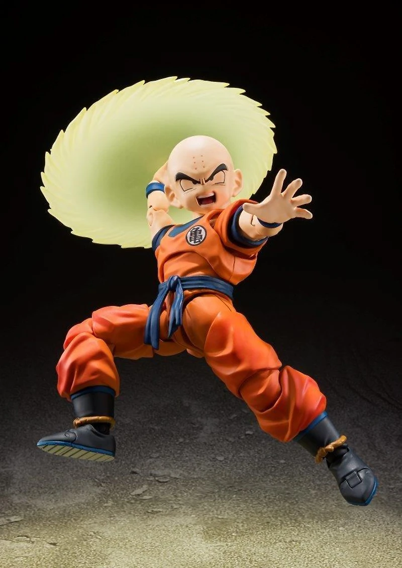 Tamashii Nations Dragon Ball Z S.H.Figuarts Krillin (Earth's Strongest Man) 4.5-in Figure (Reissue)