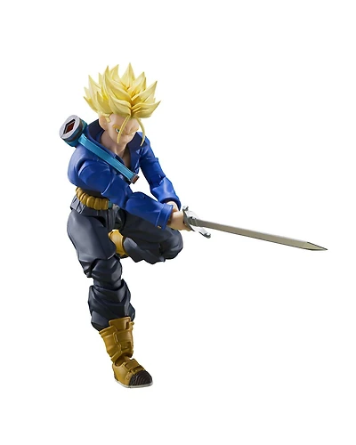 Tamashii Nations Dragon Ball Z S.H.Figuarts Super Saiyan Trunks (Boy from the Future) 5.51-in  Action Figure (Reissue)