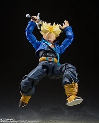 Tamashii Nations Dragon Ball Z S.H.Figuarts Super Saiyan Trunks (Boy from the Future) 5.51-in  Action Figure (Reissue)