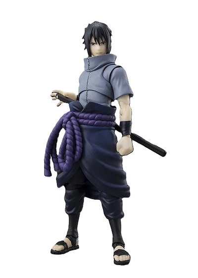 Tamashii Nations Naruto: Shippuden S.H.Figuarts Sasuke Uchiha (Solitary Shinobi) 5.7-in Action Figure